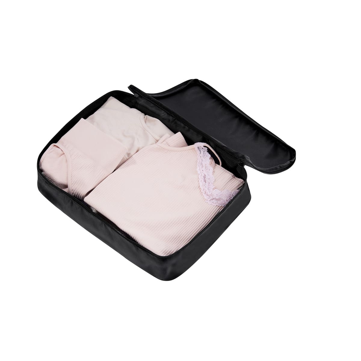 SET ORGANIZADOR DE VIAJE DEVIKA - NEGRO