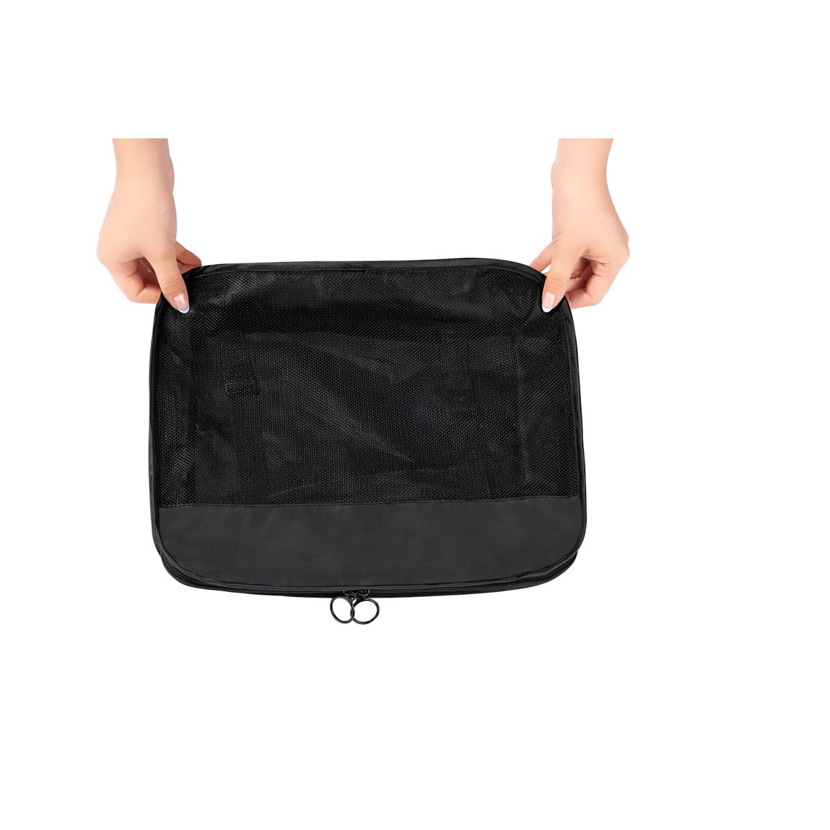 SET ORGANIZADOR DE VIAJE DEVIKA - NEGRO