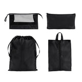 SET ORGANIZADOR DE VIAJE DEVIKA - NEGRO