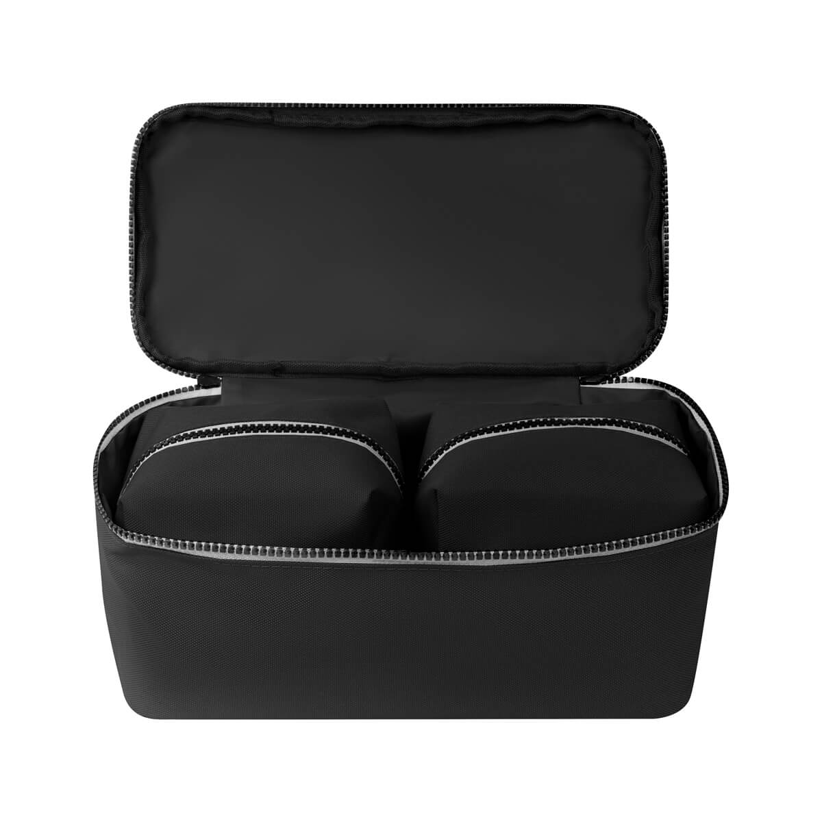 SET ORGANIZADOR DE VIAJE VIARE - NEGRO