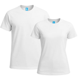 Playera Blanca Alta gama Tactoalgodón Color Make