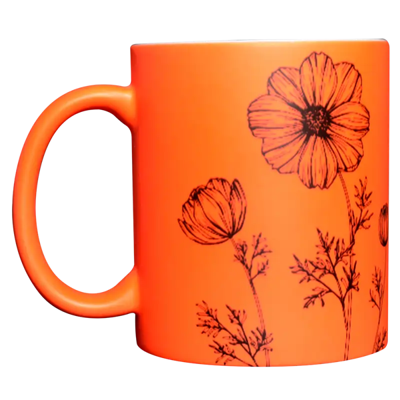 Taza de cerámica 11oz. Neón Color Make
