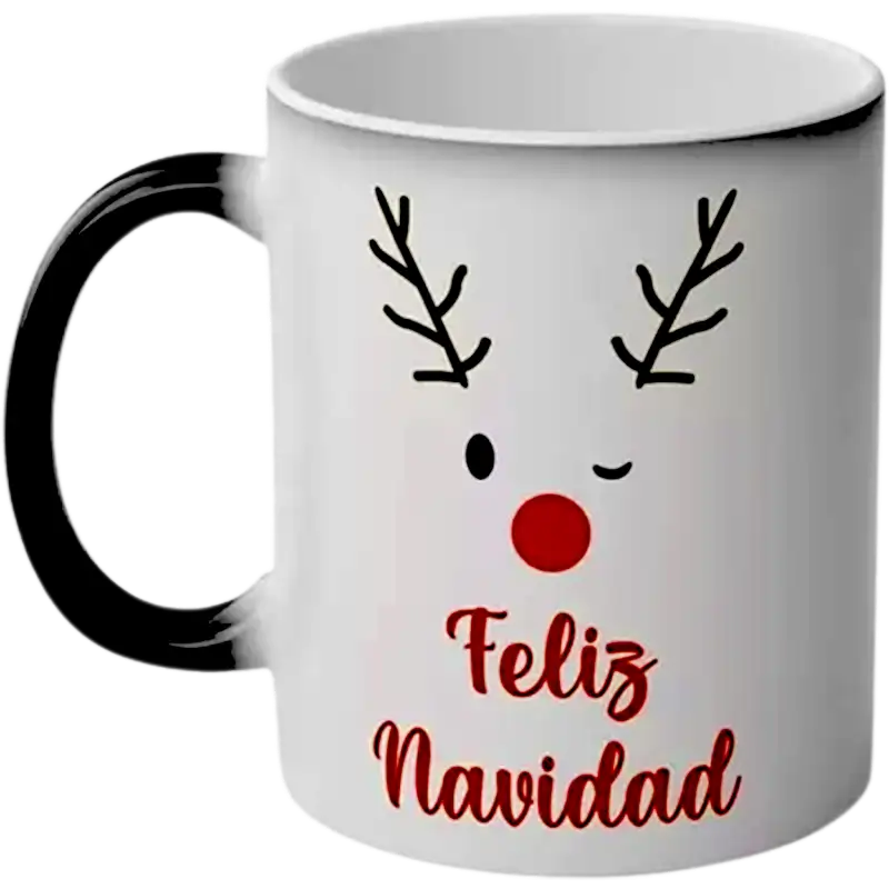 Taza de cerámica 11oz. Mágica Mate