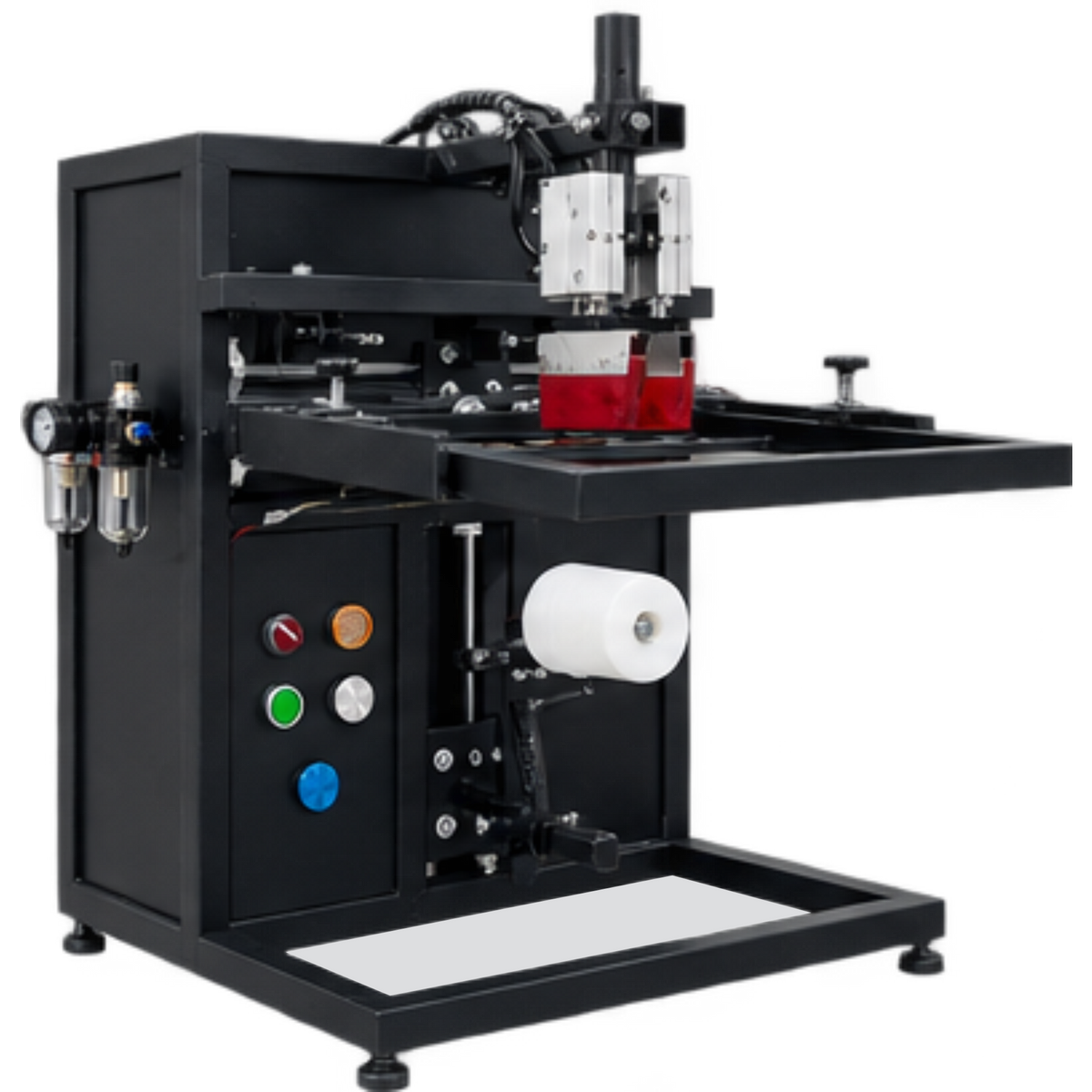 Máquina de Serigrafía Cilíndrica Semiautomática SC-400E | Vasos y Termos