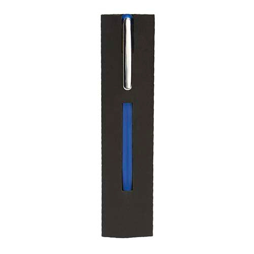 BOLÍGRAFO RIGA - AZUL METALICO