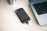 BOLÍGRAFO USB 8 GB ELZ - PLATA