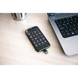 BOLÍGRAFO USB 8 GB ELZ - PLATA