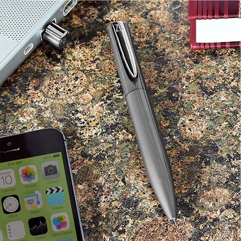 BOLÍGRAFO USB 8 GB NEUSS - GRIS METALICO