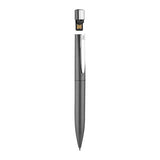 BOLÍGRAFO USB 8 GB NEUSS - GRIS METALICO