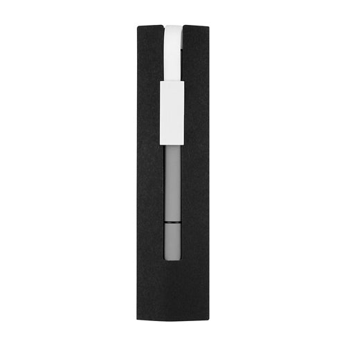 BOLÍGRAFO USB 8 GB ROOT - GRIS