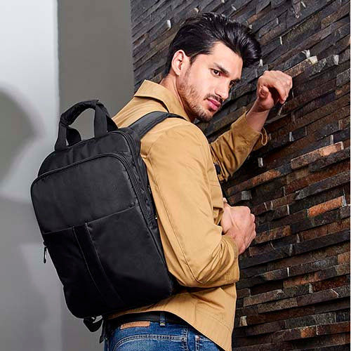 MOCHILA-PORTAFOLIO KRONBERG - NEGRO