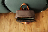 MOCHILA-PORTAFOLIO DARO - CAFE