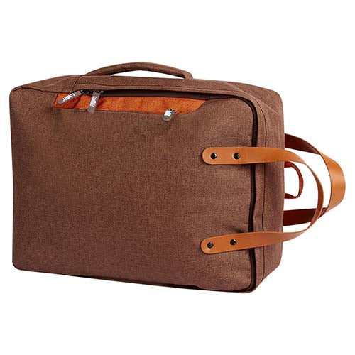 MOCHILA-PORTAFOLIO DARO - CAFE
