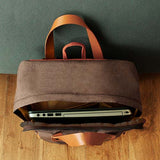 MOCHILA-PORTAFOLIO DARO - CAFE