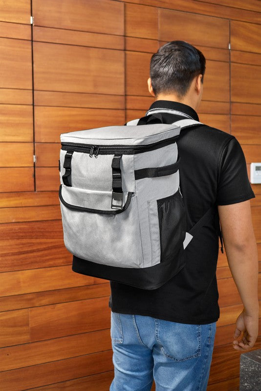 HIELERA-MOCHILA SEDANA - GRIS