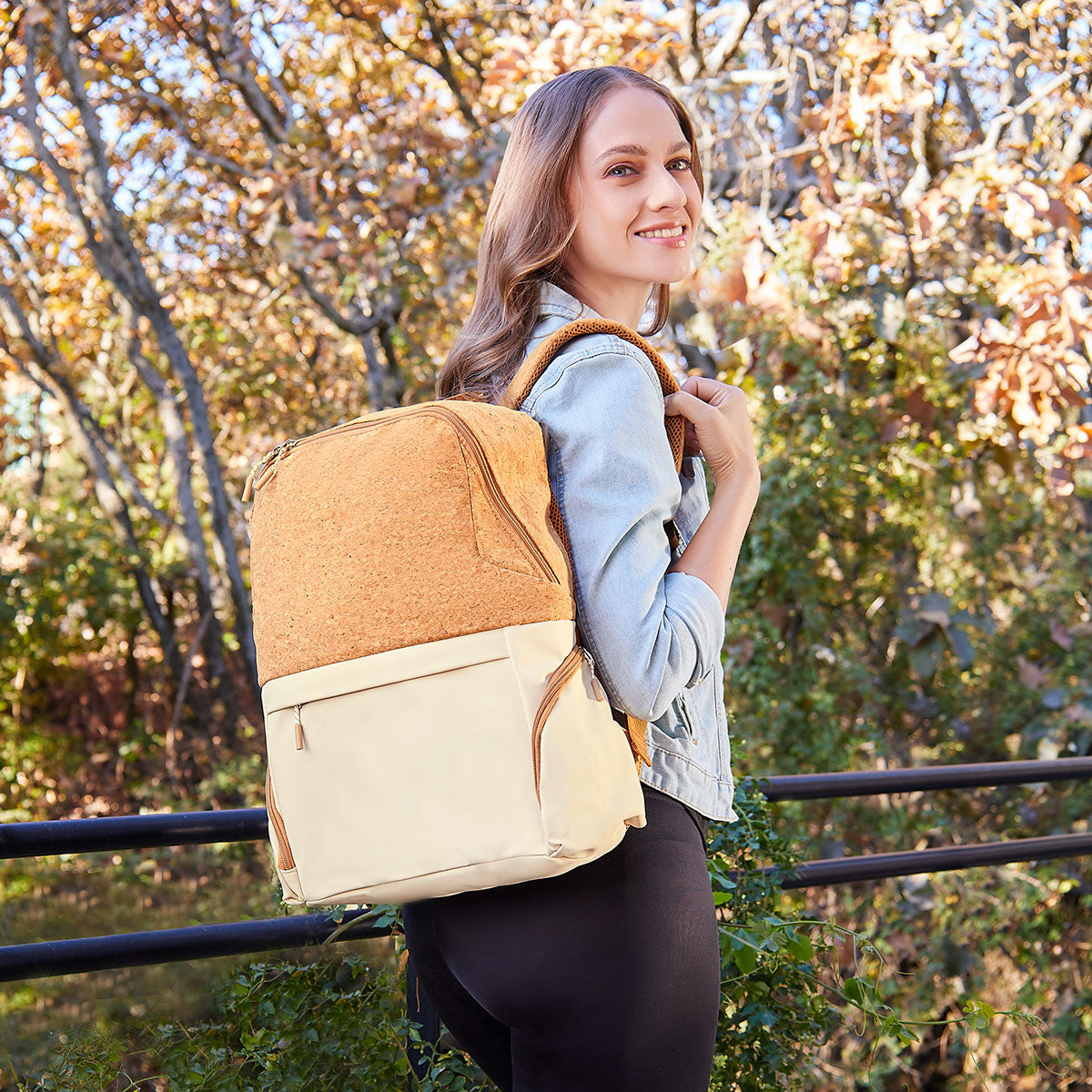 MOCHILA EMMY - BEIGE