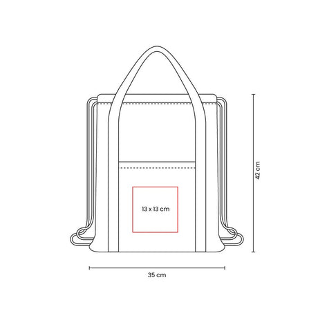 BOLSA-MOCHILA VATT GRIS