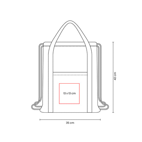 BOLSA-MOCHILA VATT GRIS