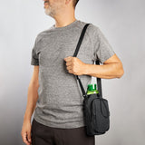 BOLSA PORTA BOTELLA MORÁN - NEGRO