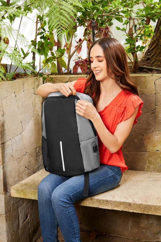 MOCHILA LIGNE - GRIS