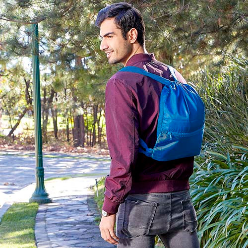 BOLSA-MOCHILA ANSHAR - AZUL