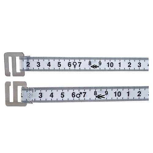 CINTA MASA CORPORAL SLIM - BLANCO
