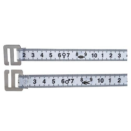 CINTA MASA CORPORAL SLIM - BLANCO
