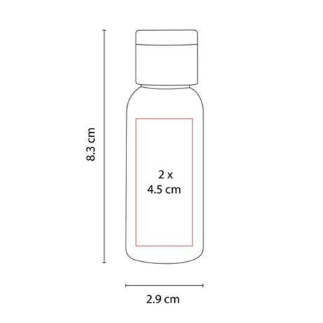 SANITIZANTE EN BOTE CILÍNDRICO
