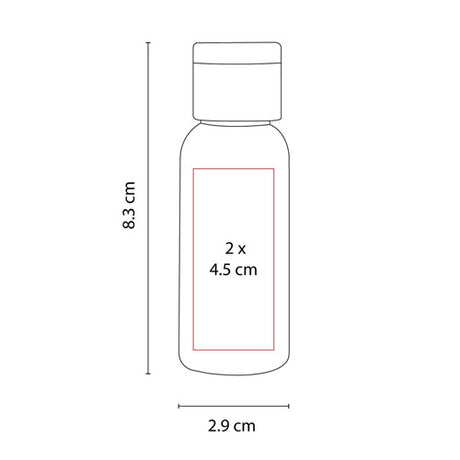 SANITIZANTE EN BOTE CILÍNDRICO