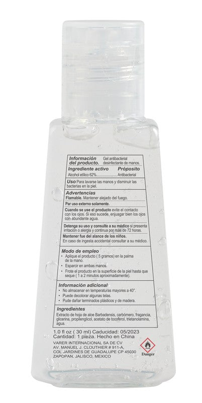 SANITIZANTE EN BOTE CUADRADO