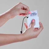 ESTUCHE CON PADS DE ALCOHOL - NEGRO