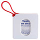 ESTUCHE CON PADS DE ALCOHOL - ROJO