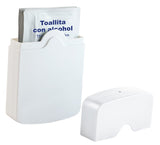 ESTUCHE GRANDE PADS DE ALCOHOL - BLANCO