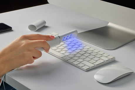 LÁMPARA CON LUZ UV CHANAI - BLANCO