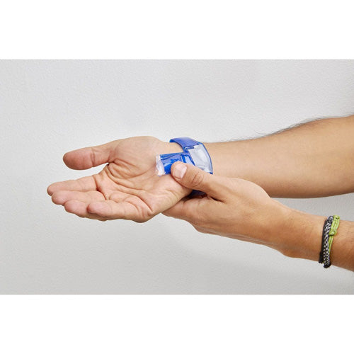 PULSERA GEL SANITIZANTE SHANI - AZUL