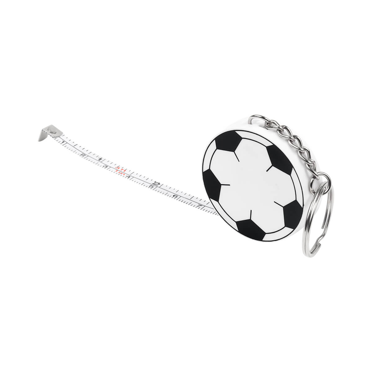 FLEXÓMETRO SOCCER BALL - BLANCO CON NEGRO