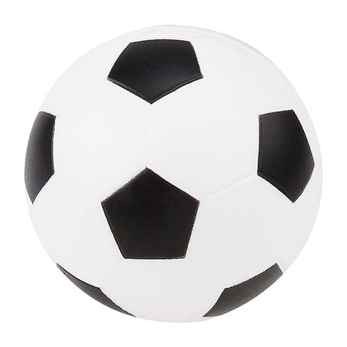PELOTA ANTI-STRESS FÚTBOL - BICOLOR