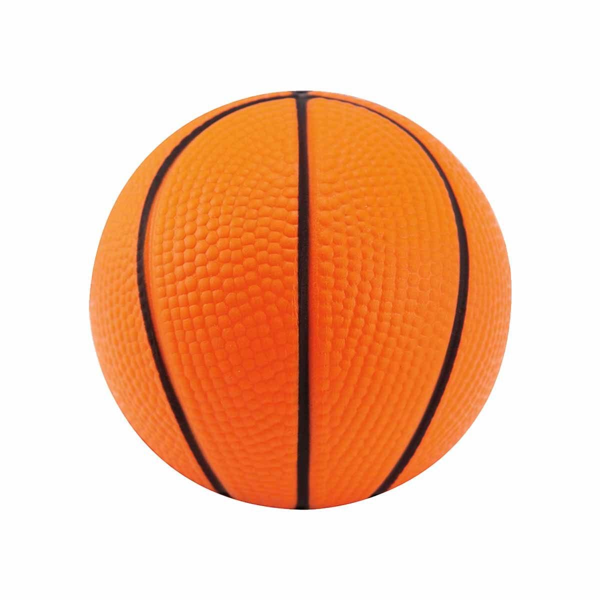 PELOTA ANTI-STRESS BASKETBALL - NARANJA