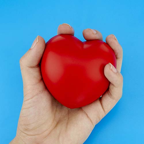 CORAZÓN ANTI-STRESS - ROJO