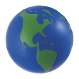 PELOTA ANTI-STRESS MUNDO - AZUL