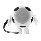 BOCINA SOCCER - BLANCO CON NEGRO