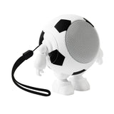 BOCINA SOCCER - BLANCO CON NEGRO