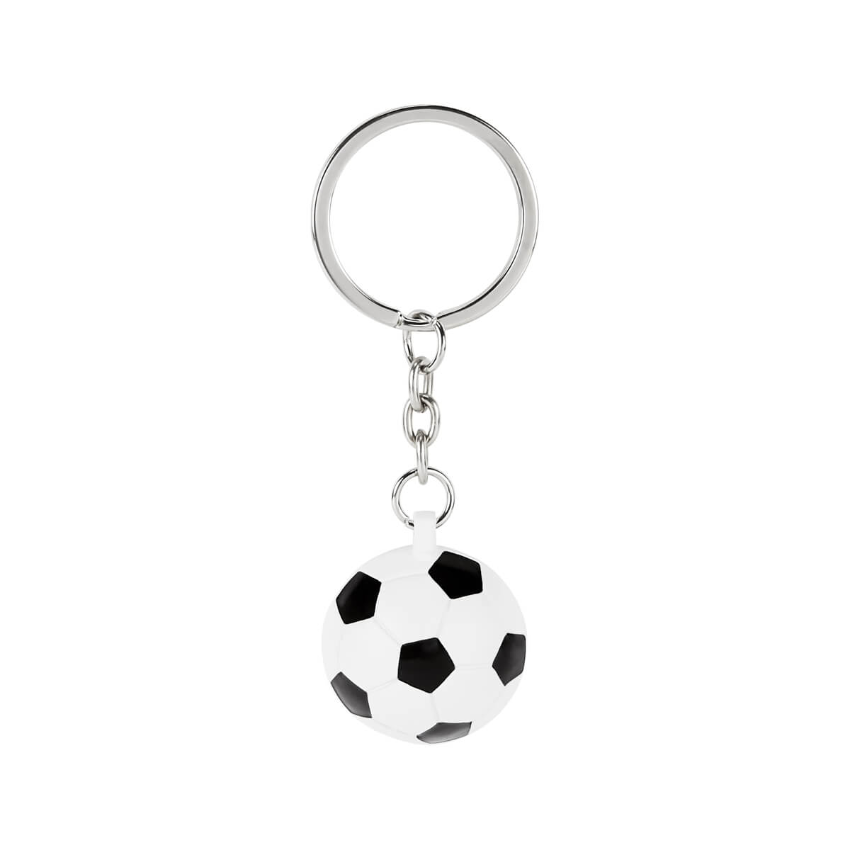 LLAVERO GOL - BLANCO CON NEGRO