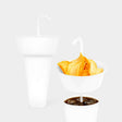 VASO BOTANERO SOCCER - BLANCO