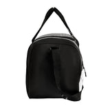 MALETA DEPORTIVA SOCCER - BLANCO CON NEGRO