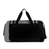 MALETA DEPORTIVA SOCCER - BLANCO CON NEGRO