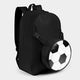 MOCHILA SOCCER - BLANCO CON NEGRO