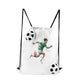 BOLSA-MOCHILA MÁGICA SOCCER - BLANCO