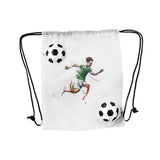 BOLSA-MOCHILA MÁGICA SOCCER - BLANCO
