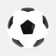 BALÓN SOCCER - BLANCO CON NEGRO